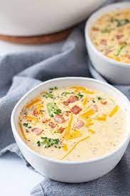Keto-Friendly Ham and Broccoli Soup